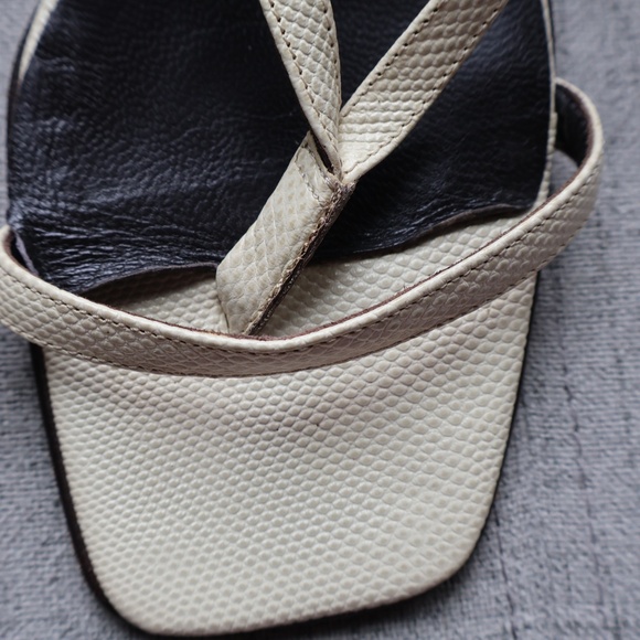 Donald J Pliner Couture Couture Strappy Heels Womens 7M Beige Vintage Y2K - Picture 4 of 9